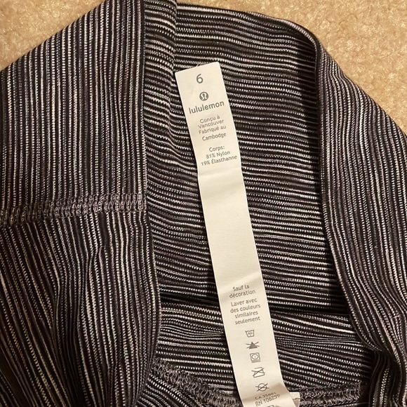 lulu align legging size 6 - Picture 3 of 3